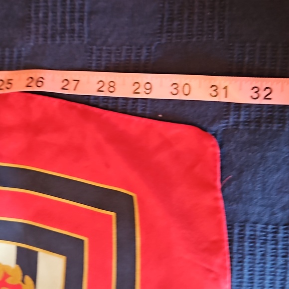 ⚓️🇺Lauren Ralph Lauren| Vintage Silk Scarf | OS | Nautical, Americana, Designer - Picture 4 of 4